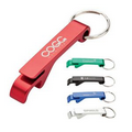 Aluminum Bottle Opener Key Ring